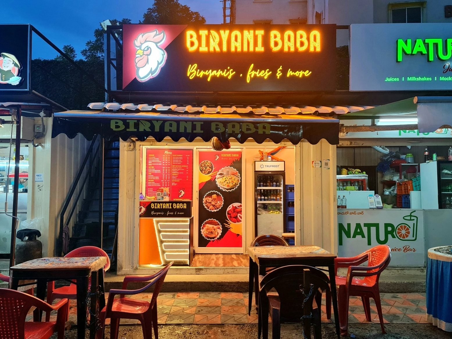 baba biryani restaurant fast food powered by seinj