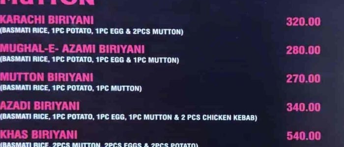 bawarchi family restaurant durgapur