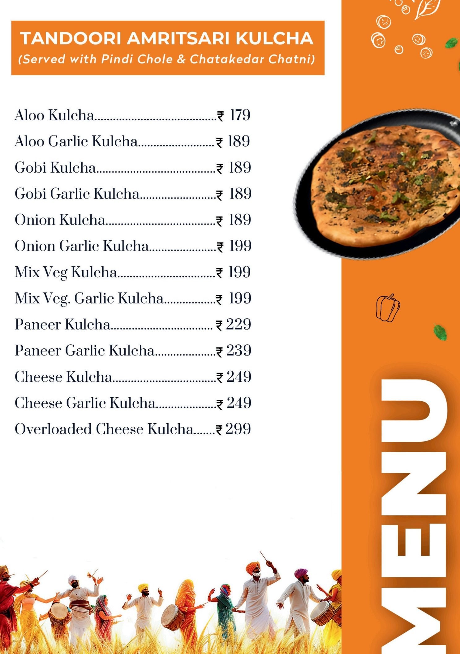 Haanji Amritsari Kulchas 3 haanji amritsari kulchas