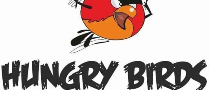 hungry birds