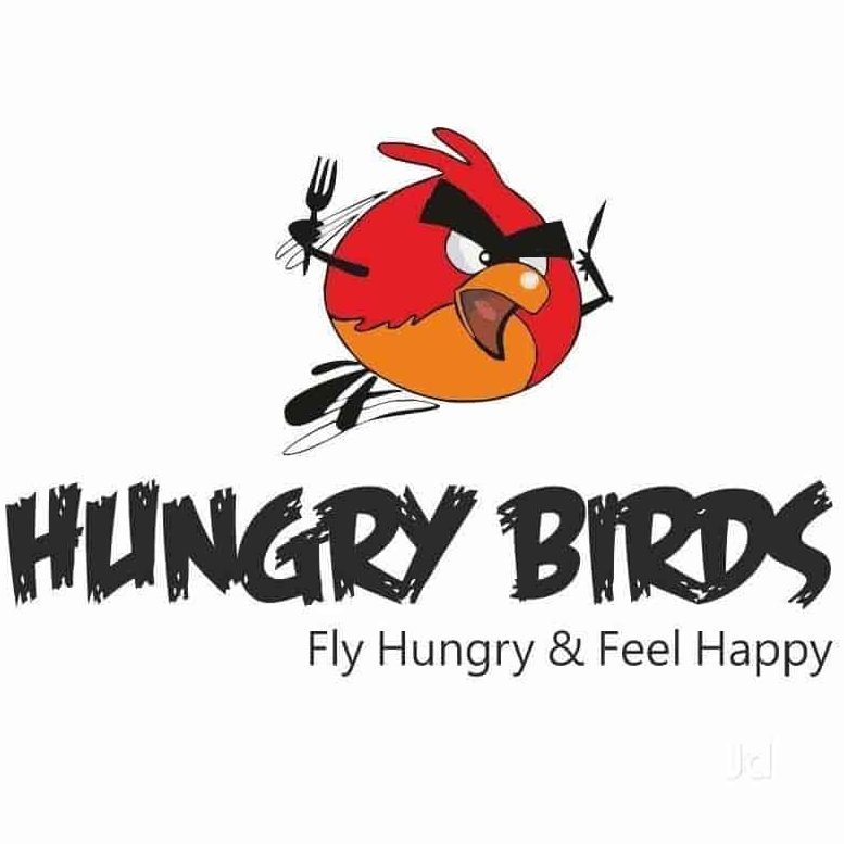 hungry birds