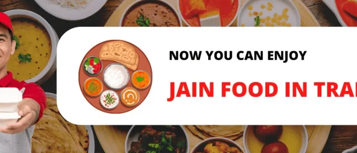 jain food deliver in train