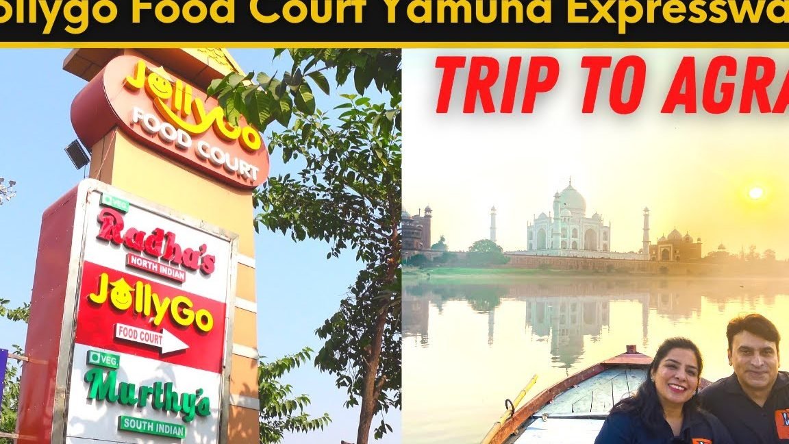 jollygo food court agra to delhi