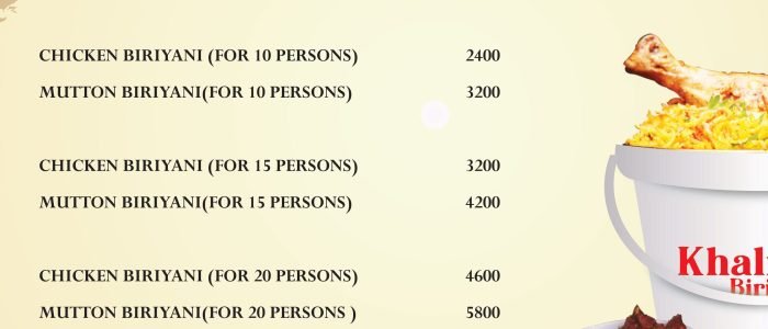 khalids biriyani hosur