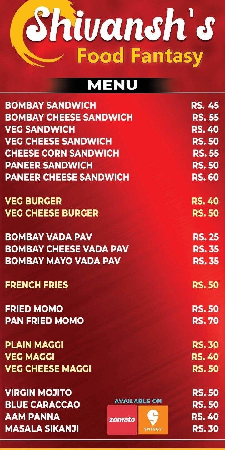 shivanshs food fantasy