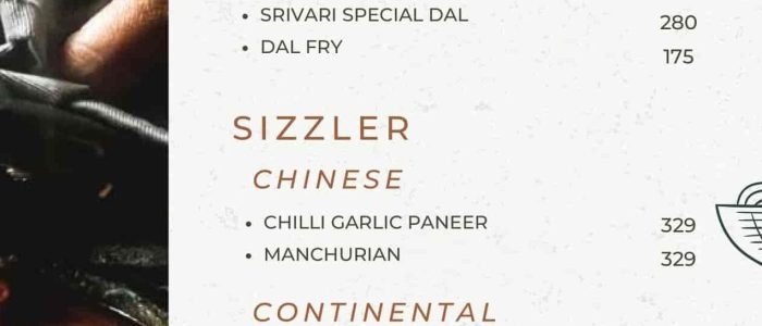 srivari pure veg restaurant