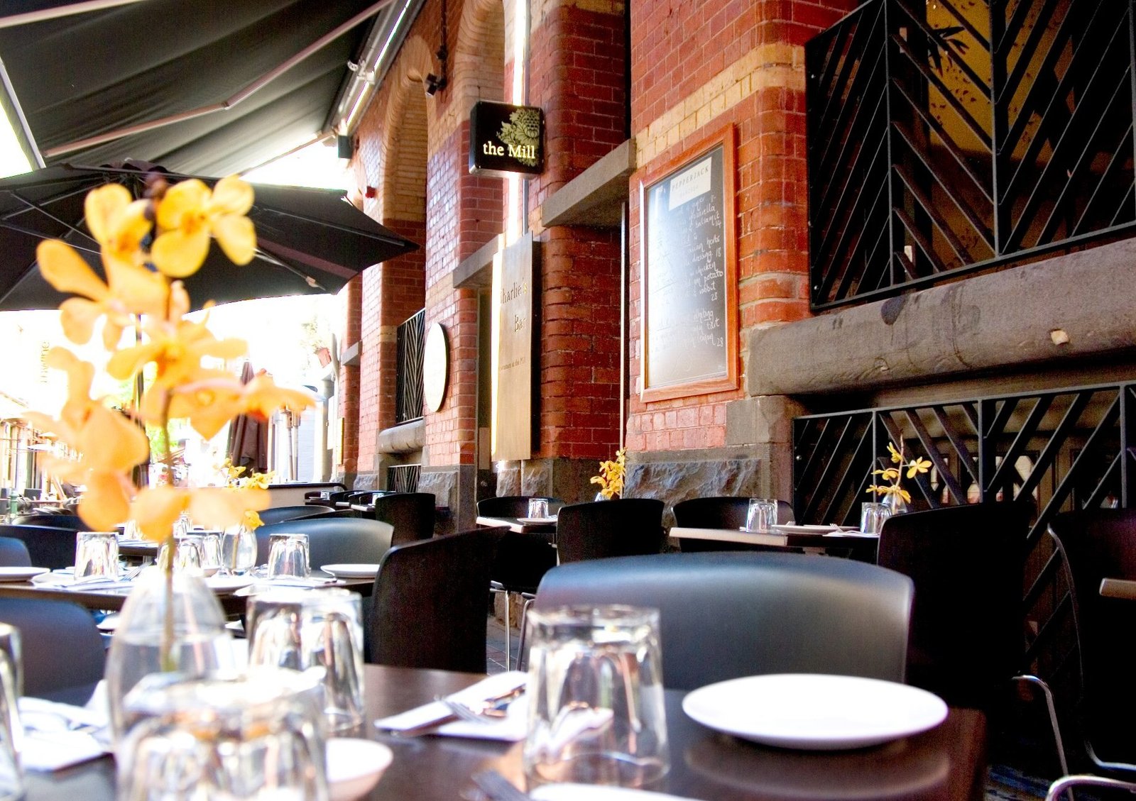 the mill restaurant bar